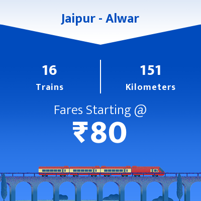Jaipur To Alwar Trains